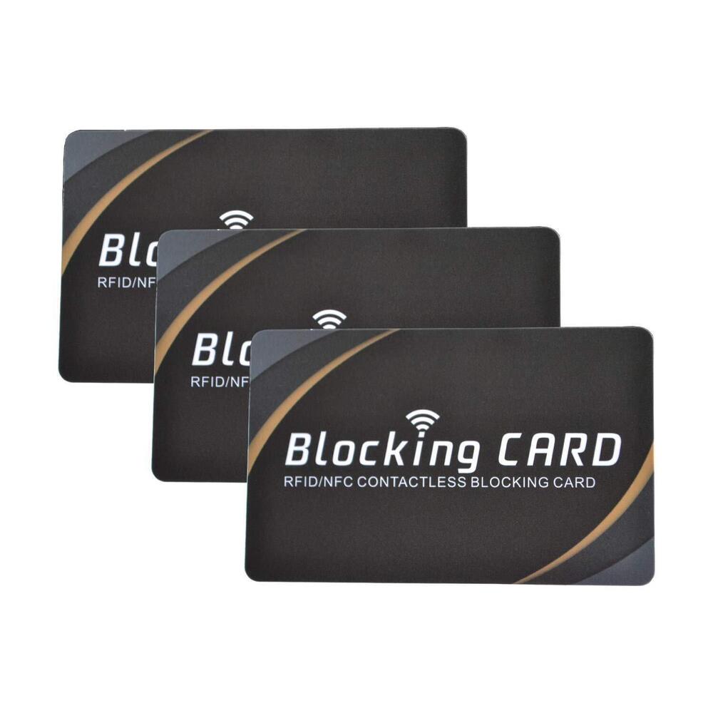 7057 3 RFID Blocking Card|NFC Contactless Cards Protection|Fuss-free